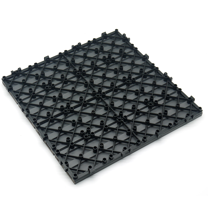 Fabrikant Waterdichte Anti-UV Outdoor Decking WPC DIY Tegels Houten Plastic Composiet China Badkamer Tegels